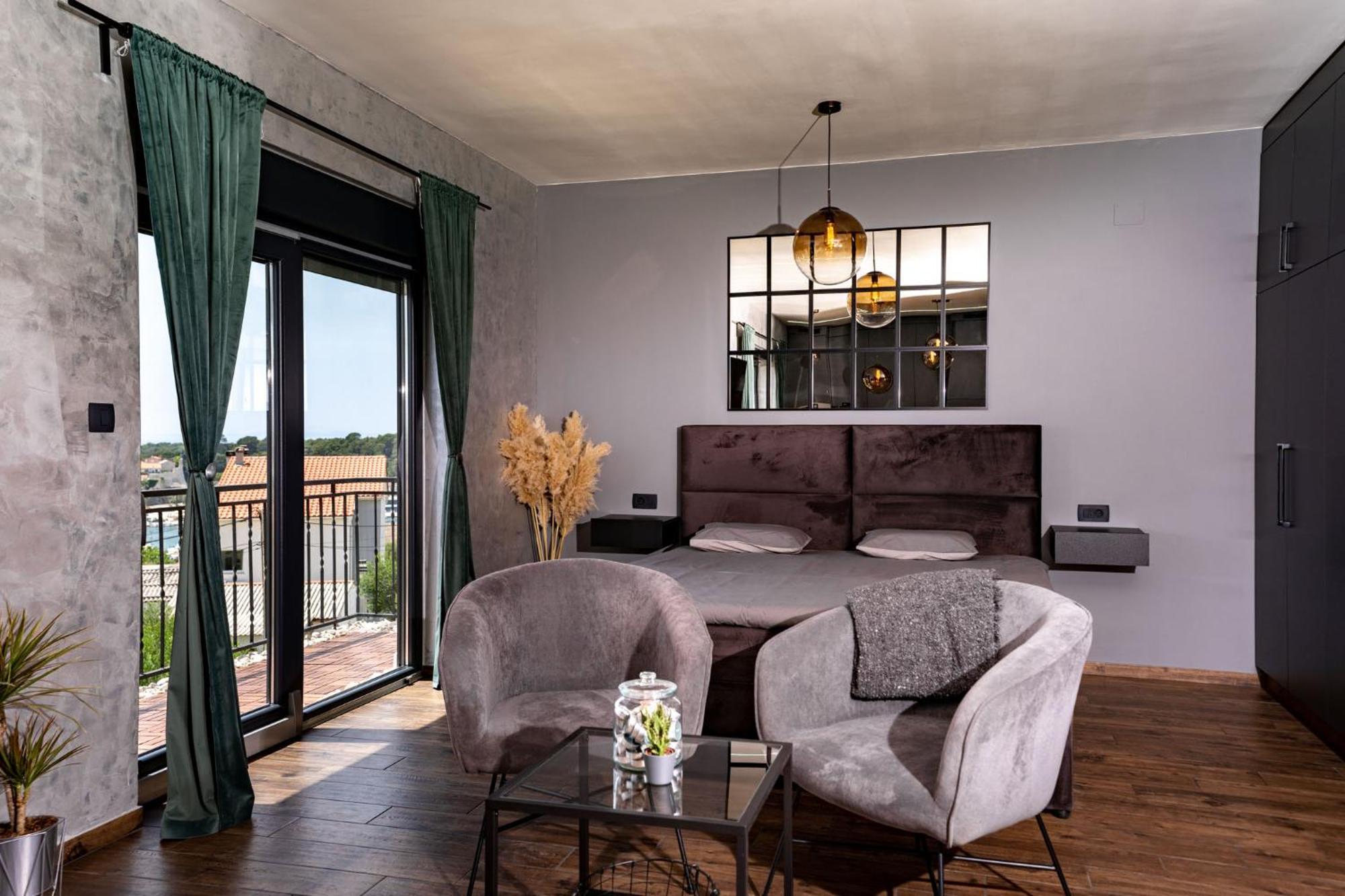 Modern Studio With A Beautiful View Rab Town Exteriér fotografie