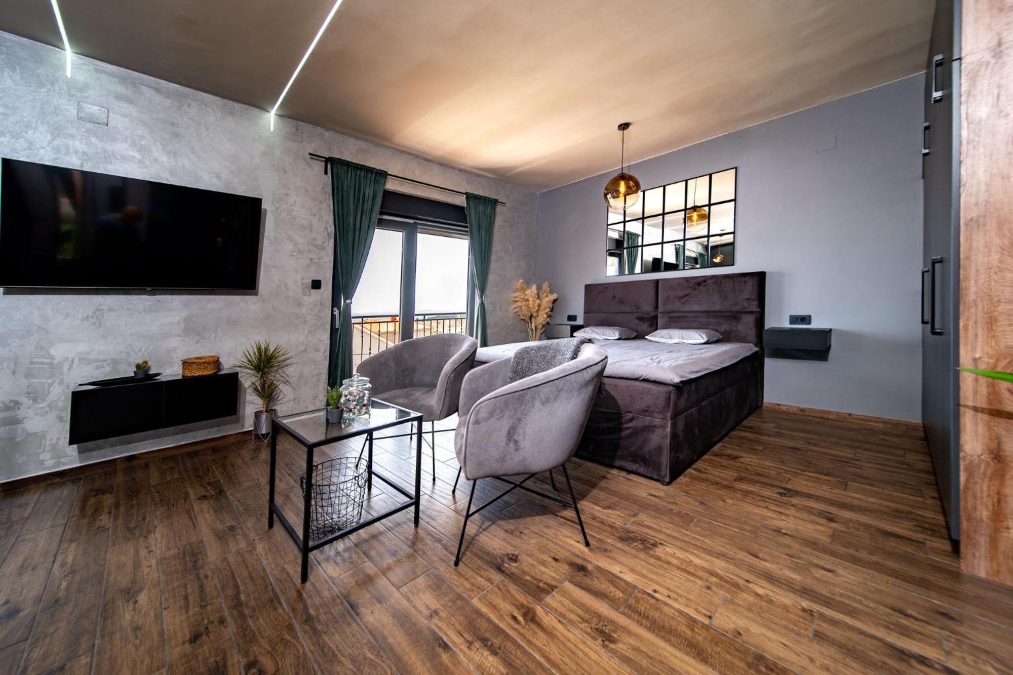 Modern Studio With A Beautiful View Rab Town Exteriér fotografie